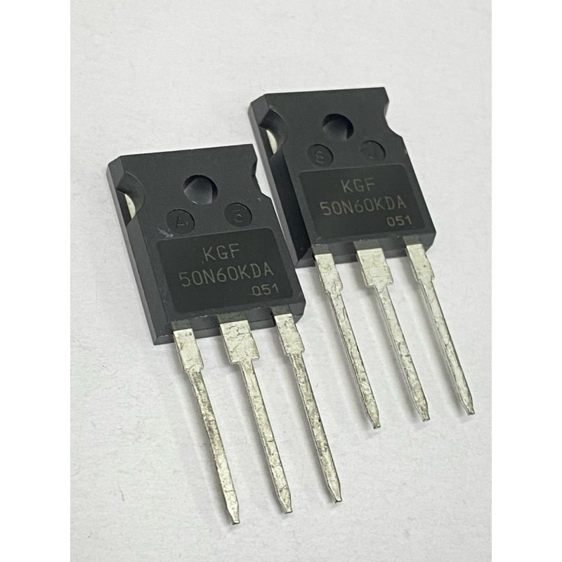 IGBT 50A 600V (แพ็ค1ชิ้น) Field Stop Trench IGBT 600V/100A ,277W KGF50N60KDA 50N60 ตู้เชื่อม IGBTตู้