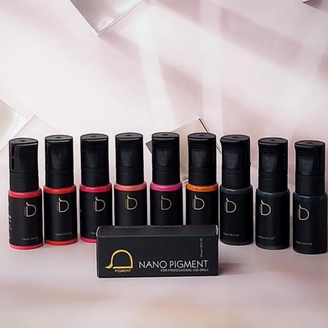 สีD-pigment สีจากเยอรมัน สีคิ้วสีปาก D-pigment