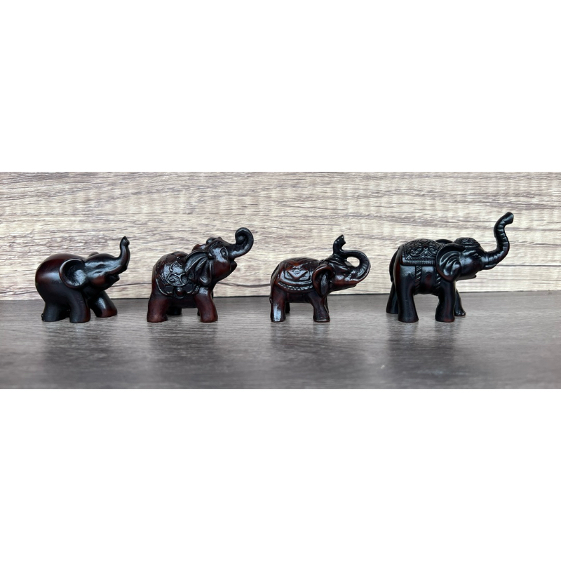 ช้างเรซิ่น ช้างมงคล ช้างตั้งศาล ของขวัญ mini elephants