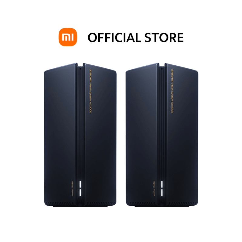 Xiaomi Mesh System AX3000 Wi-Fi 6｜ ความเร็วไร้สายที่เร็วสุดถึง 2,976Mbps｜แบนด์วิธสูงที่ 160MHz