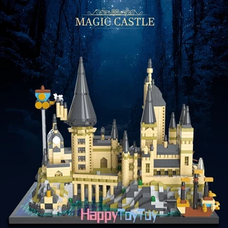 ปราสาทฮอกวอตส์แฮร์รี่พอตเตอร์ ชุดตัวต่อ ของขวัญประกอบ ของเล่นสำหรับเด็กชาย