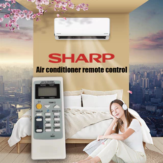รีโม​ทแอร์​ sharp รุ่นCRMC-A751 CRMC-A791 ภาพตรง ใช้งานได้ remote air