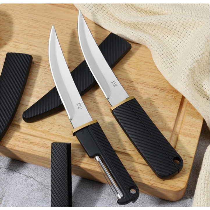 ตรงปกส่งไว ราคาถูก SD7 มีดหั่นผลไม้ มีดปอกผลไม้ มีดผลไม้ มีดหั่นผัก+ซอง - รูปที่ 3