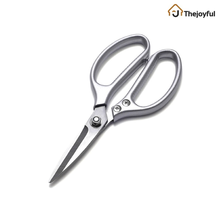 Thejoyful กรรไกรสแตนเลส​ scissor กรรไกรตัดอาหาร เหมาะกับตัด ผัก เนื้อสัตว์ สำหรับงานในครัว