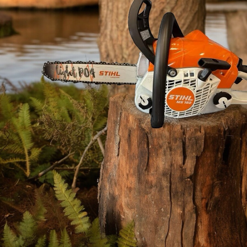 Stihlms182 2.2 แรงม้า บาร์ 12 นิ้ว  รุ่นใหม่ล่าสุด 35.8 cc.