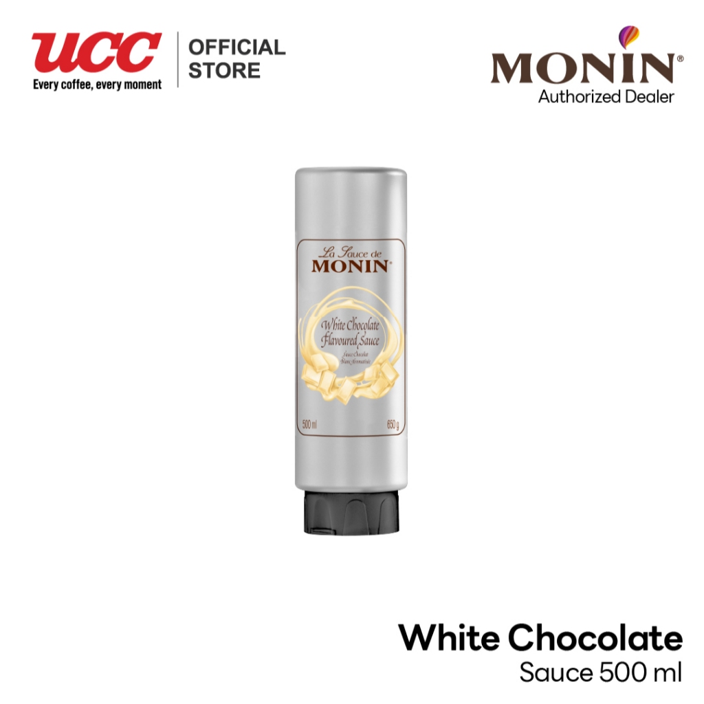 MONIN White Chocolate Sauce ซอสไวท์ช็อกโกแลต 500 ml.