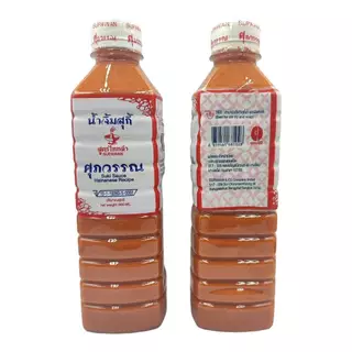 (ขนาด 500 มล.) น้ำจิ้มสุกี้ สูตรไหหลำ Suki Sauce Hainanese Recipe ตรา ศุภวรรณ