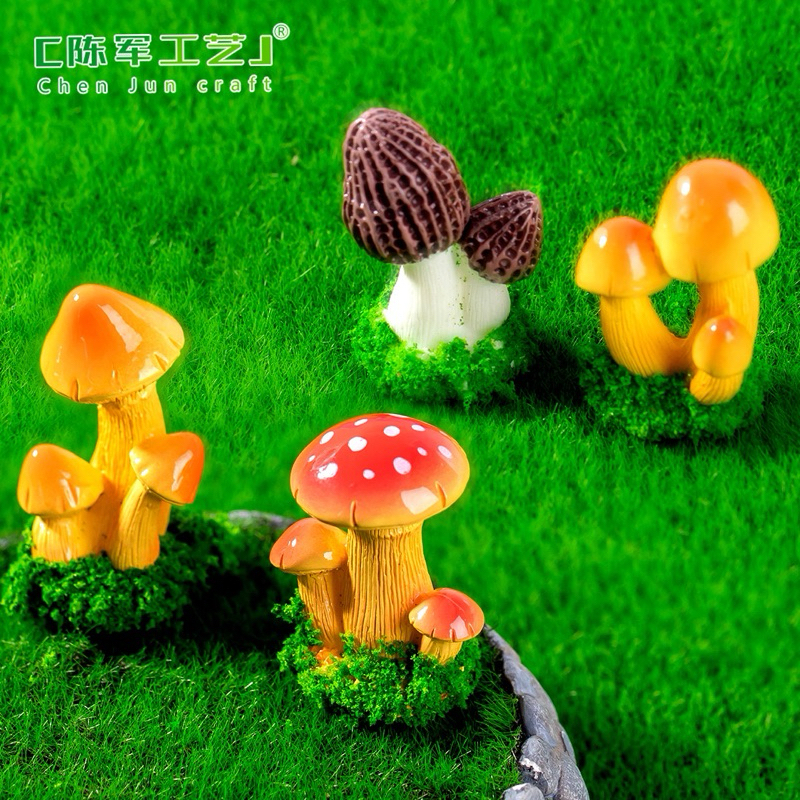 **พร้อมส่งจากไทย** โมเดลเห็ดสวยๆ เหมาะสำหรับตกแต่งสวน