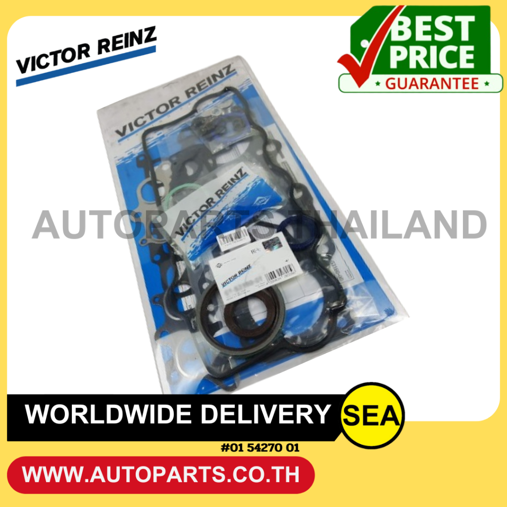 VICTOR REINZ ปะเก็นชุดใหญ่  3GR-FSE D-4S CROWN 3.0 GRS180, LEXUS IS300, GS300   / TOYOTA (1 ชุด )