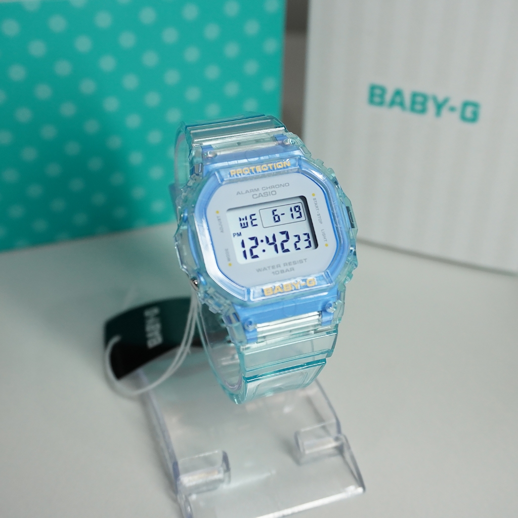 Casio Baby-G นาฬิกาข้อมือผู้หญิง สายเรซิน รุ่น BGD-565SJ(BGD-565SJ-9,BGD-565SJ-7,BGD-565SJ-2)