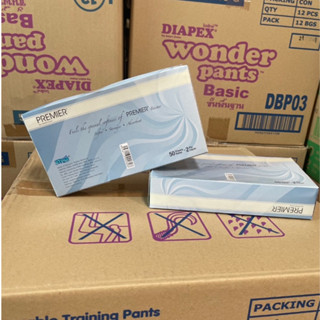 กระดาษเช็ดหน้า แบบกล่อง 50 แผ่น 2 ชั้น ยี่้ห้อ PREMIER พร้อม…