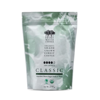 กาแฟมีวนา คลาสสิกเบลนด์ เมล็ดกาแฟคั่ว (คั่วกลาง-เข้ม) MiVana Classic Blend (Medium-Dark Roast) 250g