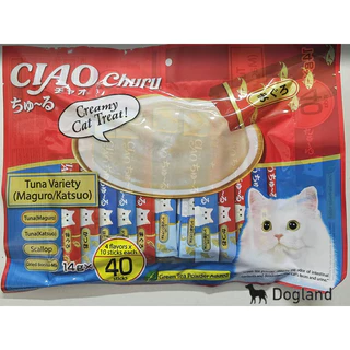 Ciao ขนมแมวเลีย Variety14gX40ซอง