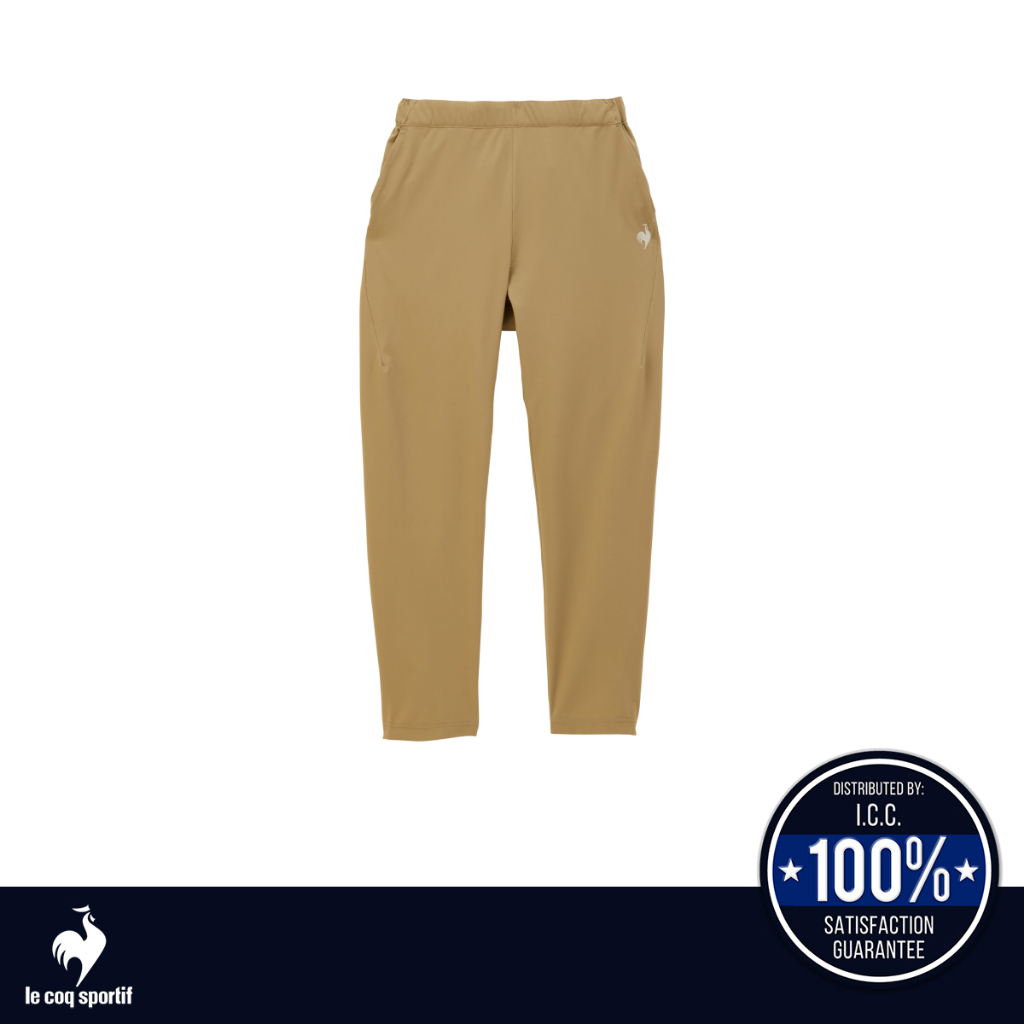 le coq sportif กางเกงขายาว ออกกำลังกาย ผู้หญิง รุ่น L'oeuf สีเบจ (Sport, Training, Pants, lecoq)