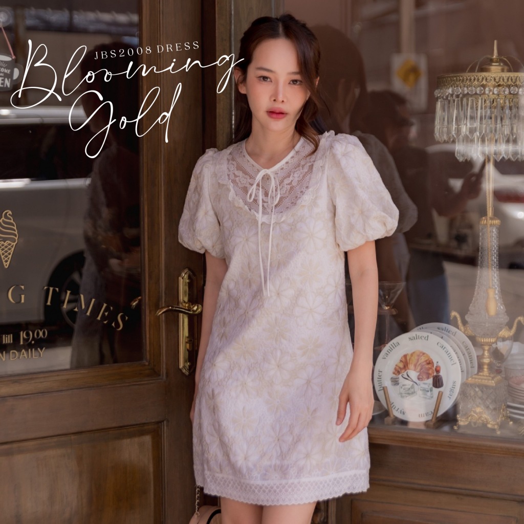 #JBS2008 Blooming Gold dress