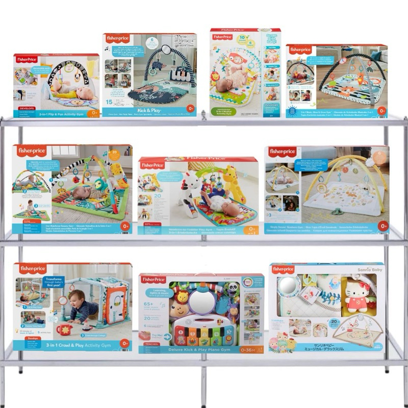 รวม Fisher-Price® Play gym ฟิชเชอร์ไพรซ์ เพลย์ยิม พร้อมส่ง ทั้งหมด