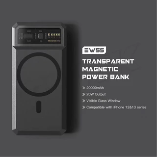 [พร้อมส่ง ส่งด่วน] Orsen Eloop EW54 EW55 ชาร์จแบบแม่เหล็ก แบตสำรองไร้สายMagnetic Power bank แบตสำรอง