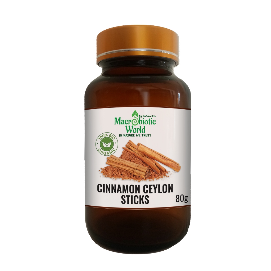 Organic/Bio | Spices & Herbs | Cinnamon Ceylon Stick  อบเชยแท่ง 80g