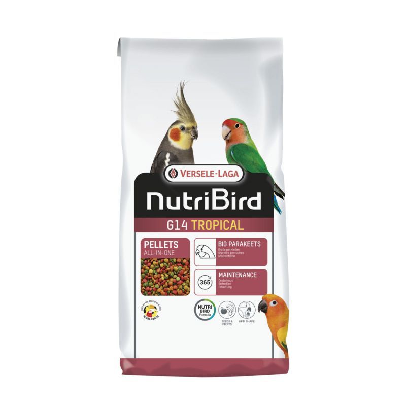 อาหารนก Nutribird G14 Tropical 10kg.