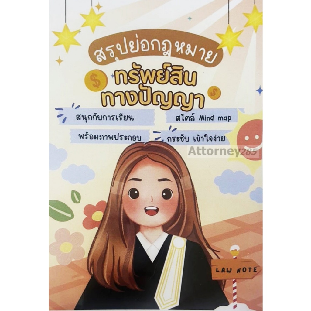 สรุปย่อกฎหมาย ทรัพย์สินทางปัญญา