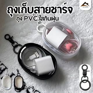 กล่องบรรจุสายข้อมูล กล่องเก็บสายเคเบิล หูฟัง ทรงกลม แบบใส พกกุญแจ ลิปสติก พาง่าย สําหรับเดินทาง กลางแจ้ง
