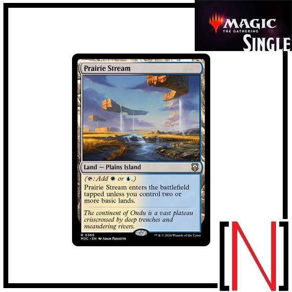 [MTG][Single][M3C] Prairie Stream ระดับ Rare [ภาษาอังกฤษ]