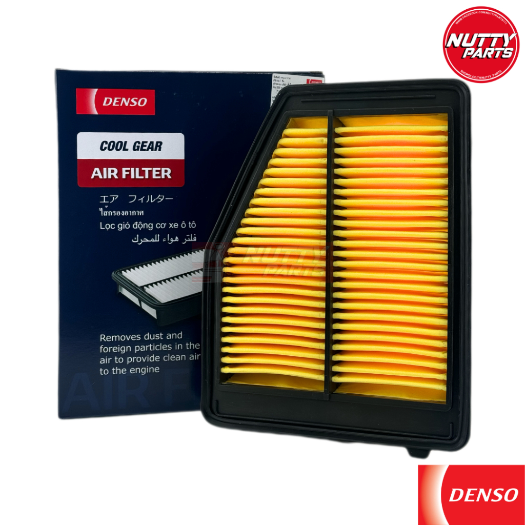 DENSO ไส้กรองอากาศ HONDA CIVIC FB ปี 12-17 กรองอากาศ ซีวิค เอฟบี COOL GEAR 260300-0381