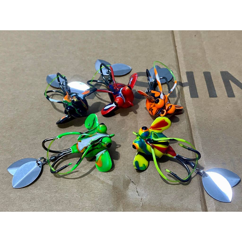 เหยื่อปลอม กบยาง MB Fishing เม่น MB04