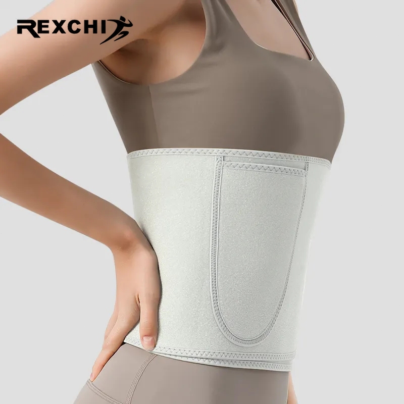 REXCHI Sauna Waist Support Sweat Trimmer Waist Band Trainer Belt for Training Slim Body Weight Loss