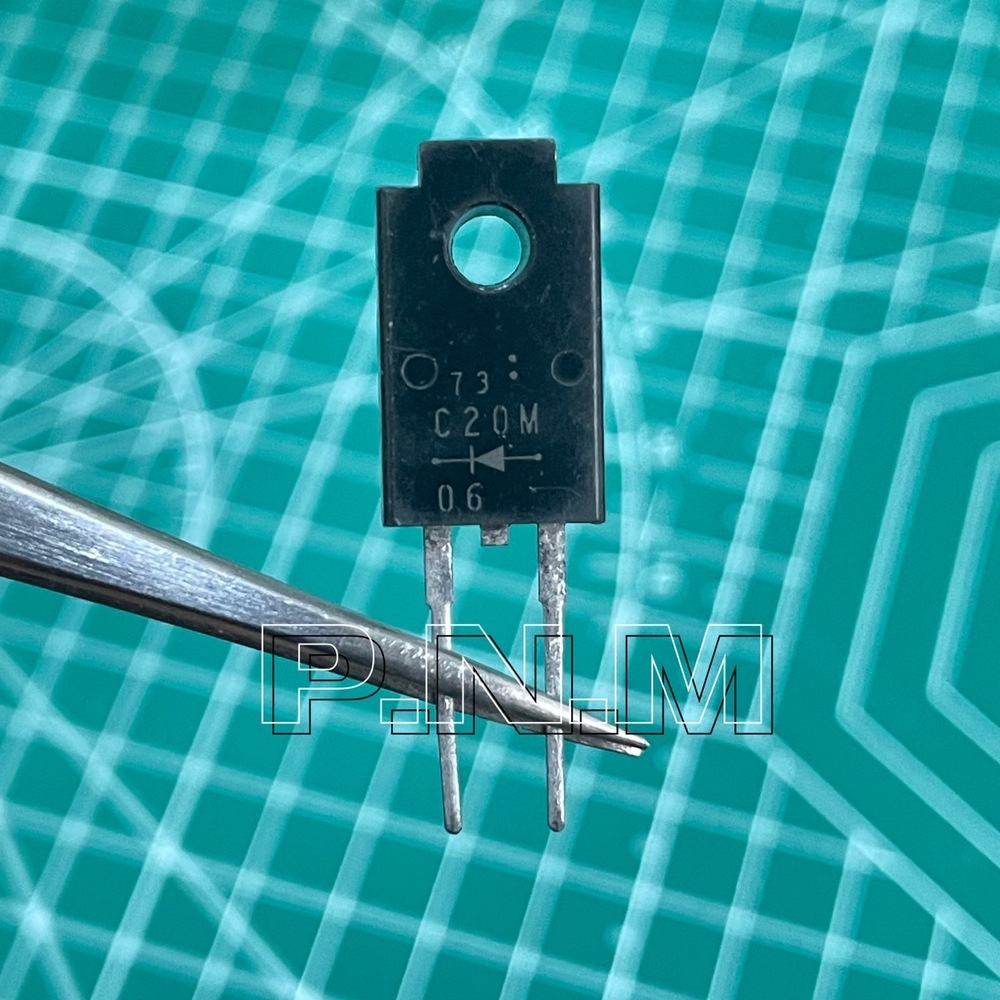 ERC20M-06 TO-220 2 ขา อุลตร้าฟาส 5A 600V ราคาต่อหนึ่งชิ้น