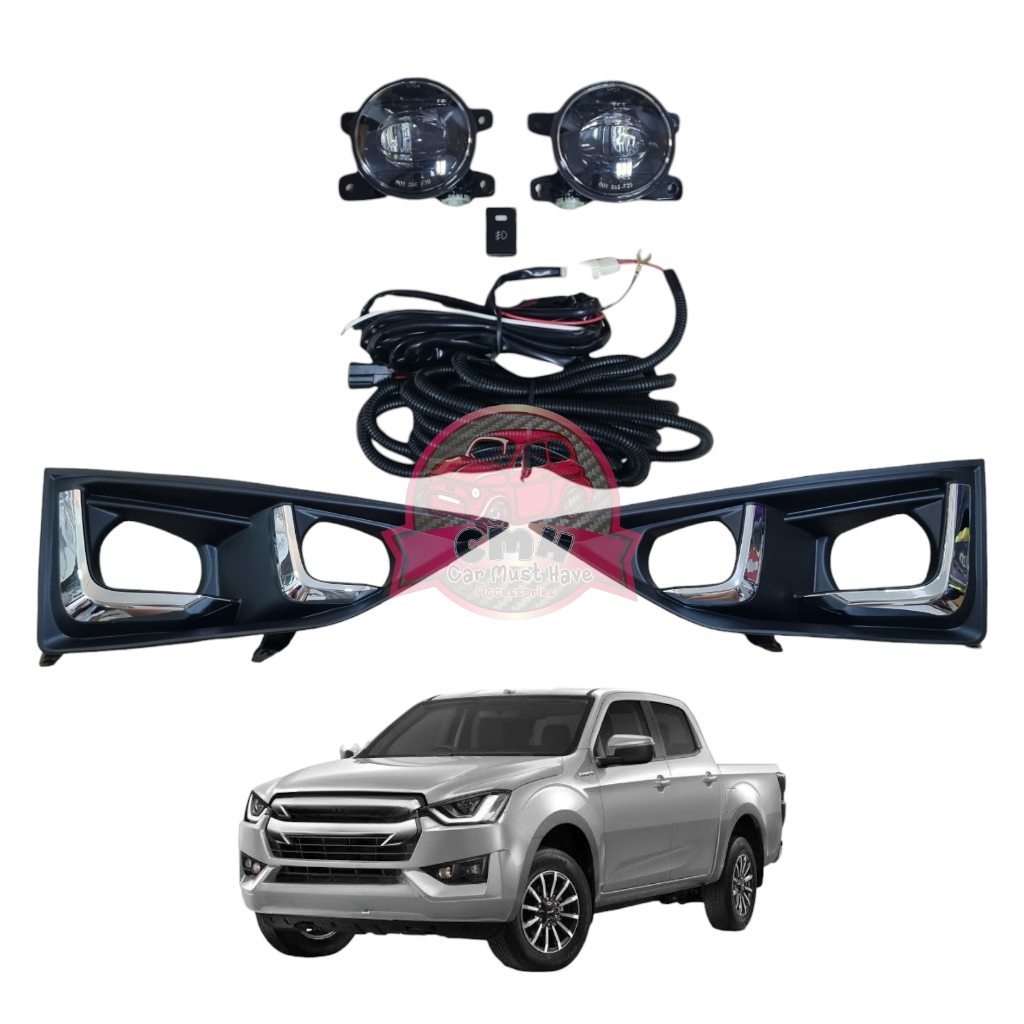 ไฟตัดหมอก สปอร์ตไลท์​ LED ISUZU DMAX 2020 อีซูซุ​ ดีแมคซ์​ ตัว เตี้ย
