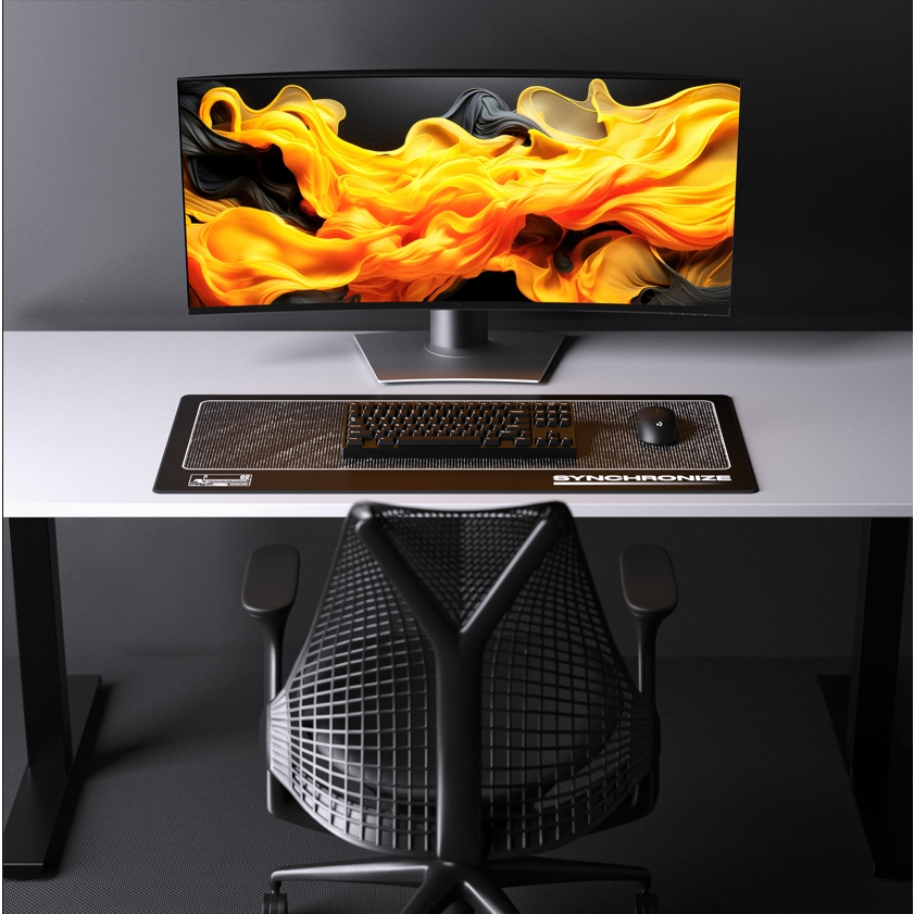 G.Haus Studio - Synchronize Deskmat R2 by Aiglatson Studio