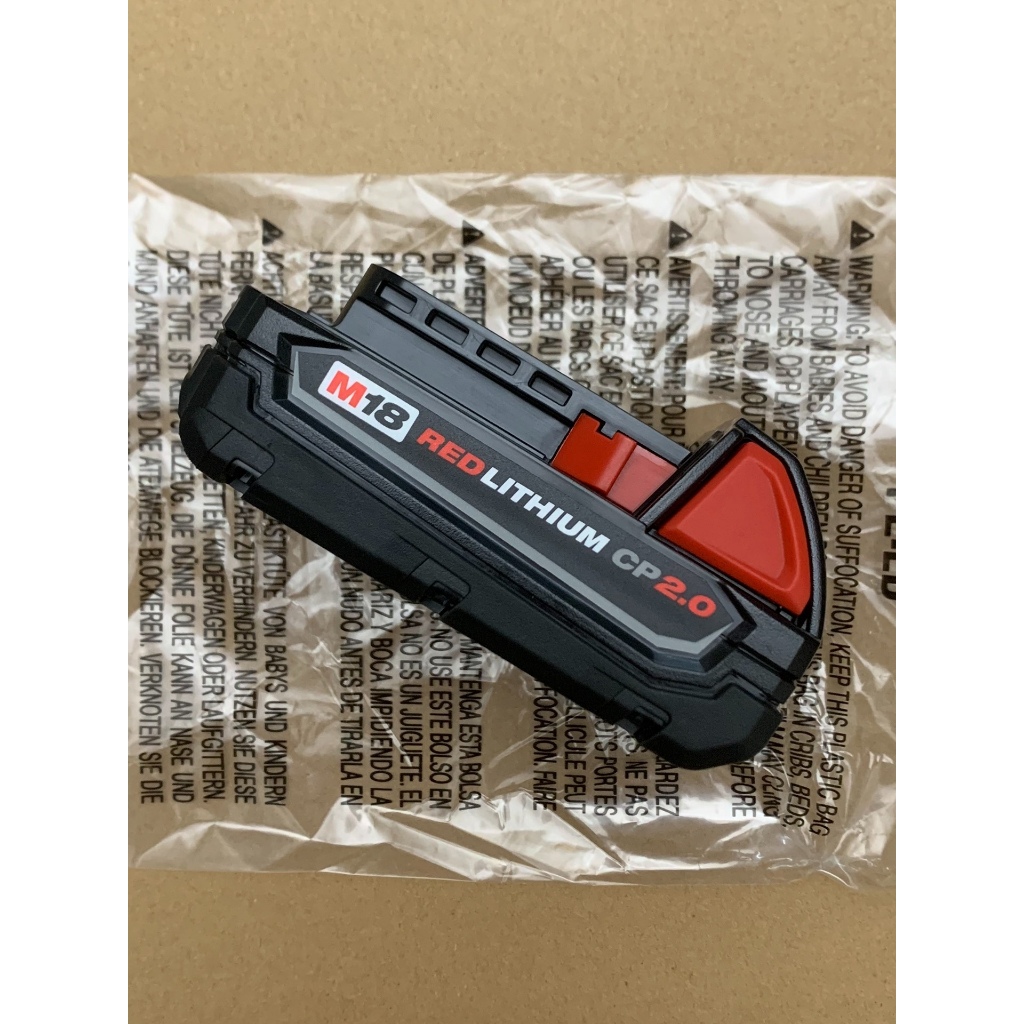 M18 Milwaukee แบตลิเธียม สำหรับอุปกรณ์ M18 ของมิลทุกประเภท น้ำหนักเบา ราคาเบาๆ มือหนึ่งจากนอก ประกัน 1 เดือน