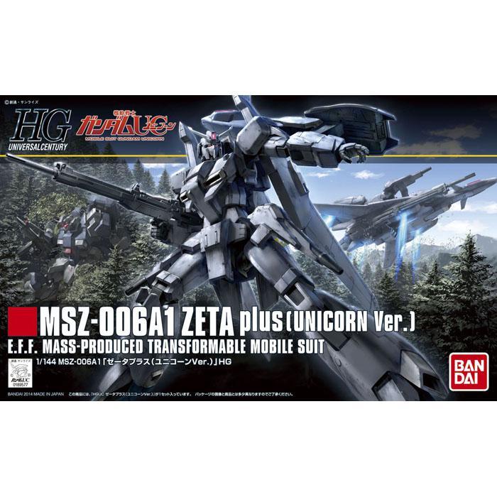 [พร้อมส่ง] HGUC 1/144 MSZ-996A1 Zeta Plus (Unicorn Ver.)