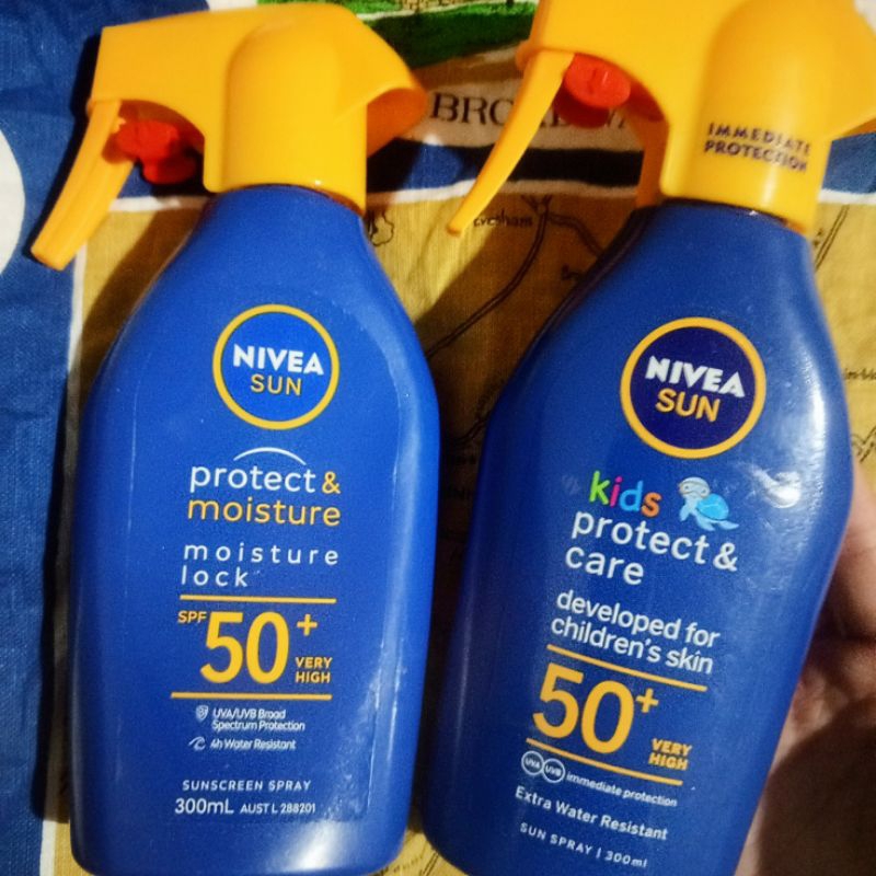 ครีมกันแดด นีเวีย กันแดดเด็ก Nivea Protect & Moisture Kid Sunscreen โลชั่นกันแดด