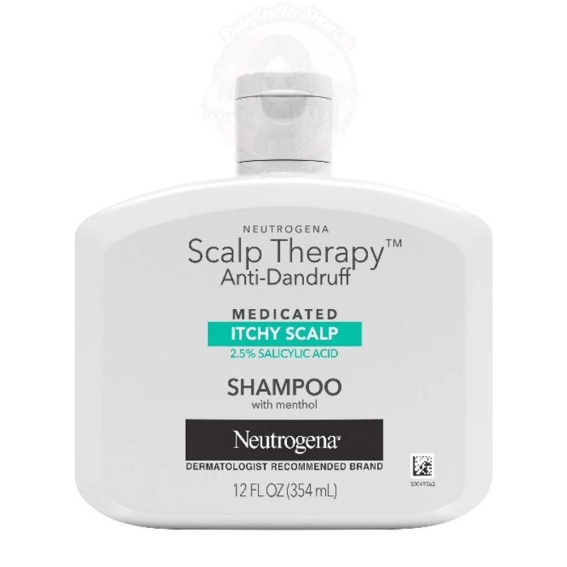 พร้อมส่ง🛵แชมพูขจัดรังแค Neutrogena Scalp Therapy Anti-Dandruff Itchy Scalp 354mL