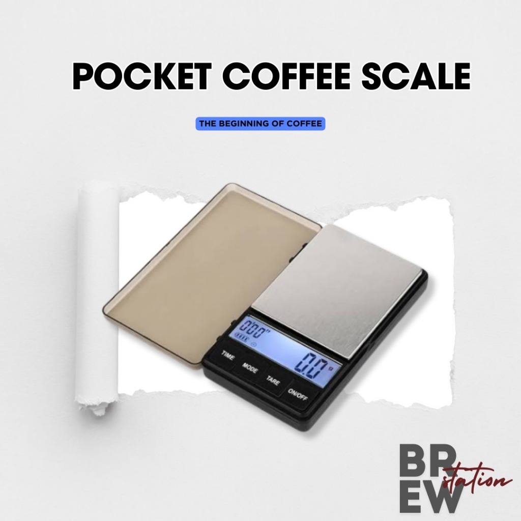 *พร้อมส่ง* POCKET COFFEE SCALE ตาชั่งพกพา ขนาดเล็ก มีความแม่นยำสูง 0.1 g