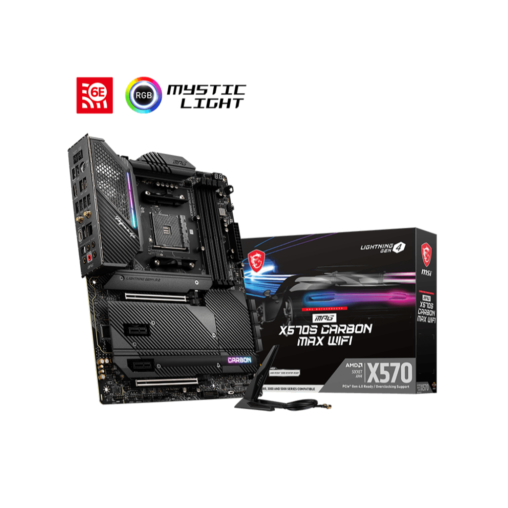 MAINBOARD (เมนบอร์ด) MSI MPG X570S CARBON EK X WIFI ตัวท็อป พร้อมส่ง