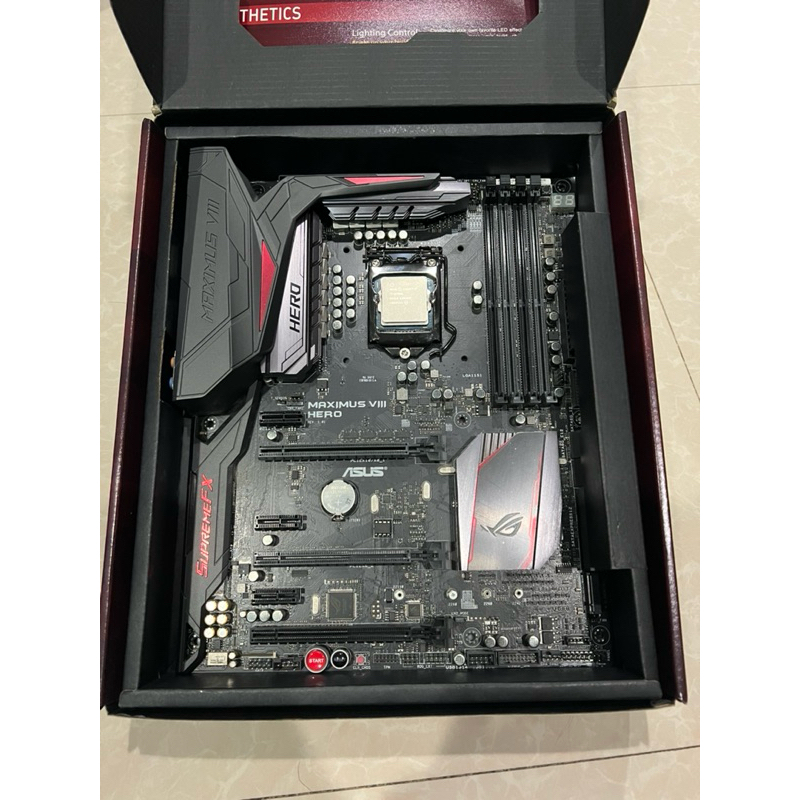 [มือสอง] Intel Core i7 6700K + ASUS ROG MAXIMUS VIII HERO