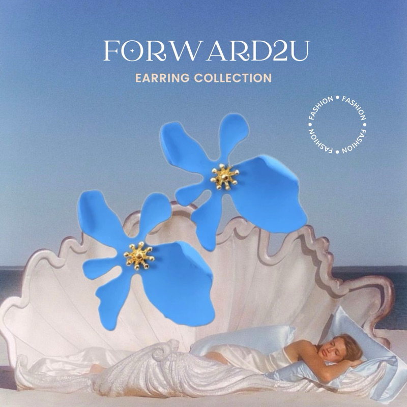 Earring🐚✨ ต่างหูทะเล ต่างหูเปลือกหอย ปลาดาว แฟชั่นทะเล✨ Summer accessory🌊 - รูปที่ 4