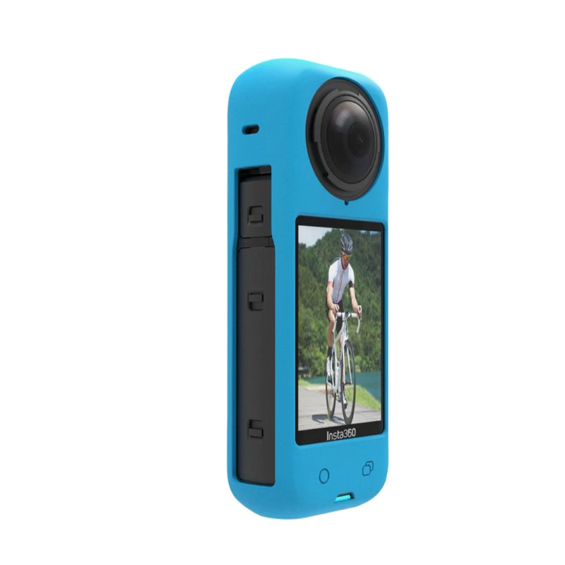 เคส ซิลิโคน สำหรับ INSTA360 X4Air X5 X4 Silicone case for Insta360 X4 X5 X4Air รุ่นนี้จะมีตัวเคส และ ซิลิโคนปิดหน้าเลนส์ thumbnail 3
