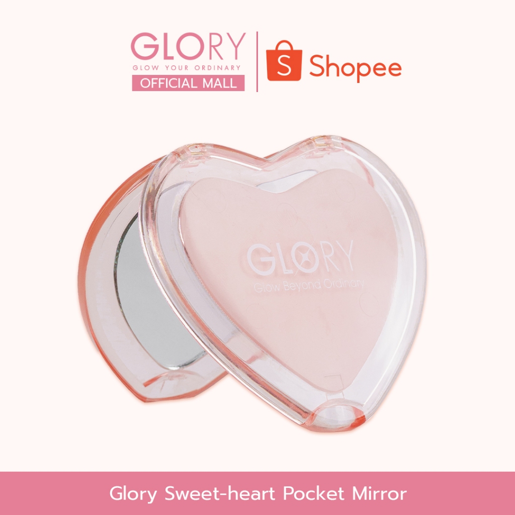 ( FREE ) Glory Sweet-heart Pocket Mirror