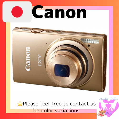 กล้องดิจิตอล Canon Ixy430F  Gold 16 Million Pixels 5X Optical Zoom Wi-Fi Ixy430F (Gl) ส่งตรงจากญี่ปุ