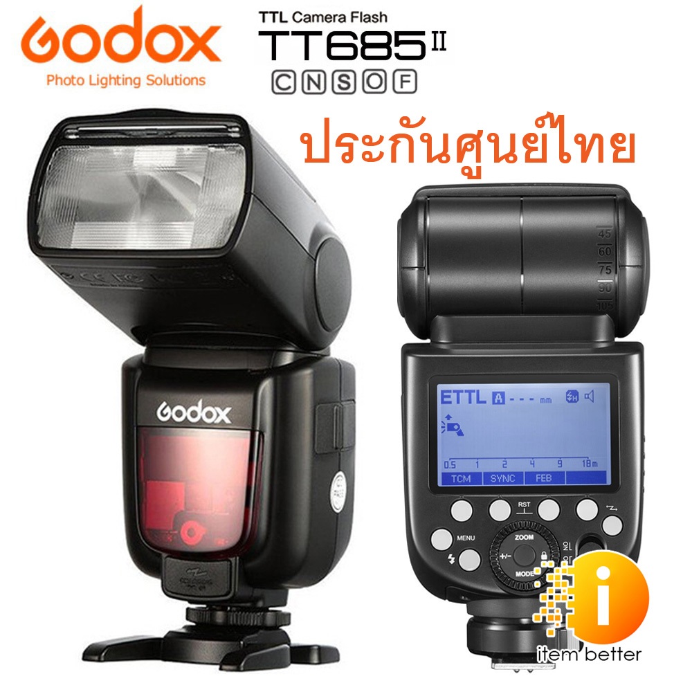 Godox Flash TT685II HSS , TTL - รับประกัน 1 ปี