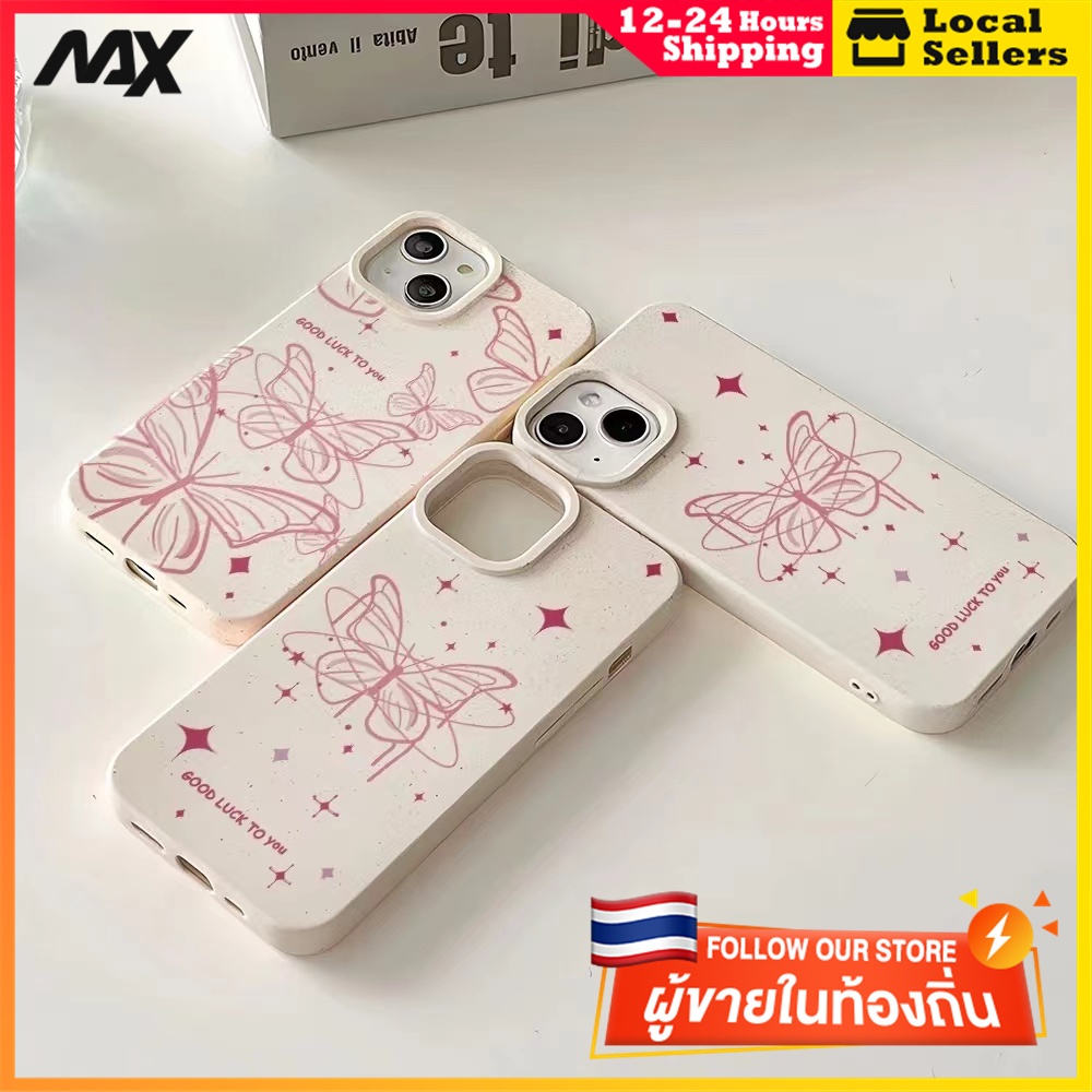 MAX สินค้า ใช้กับ เคสไอโฟน11 13 14plus 14 pro max XS 11 12pro เคสเกาหลี 7P XS 12Po 14plus สินค้าพร้อมส่ง พสัส X