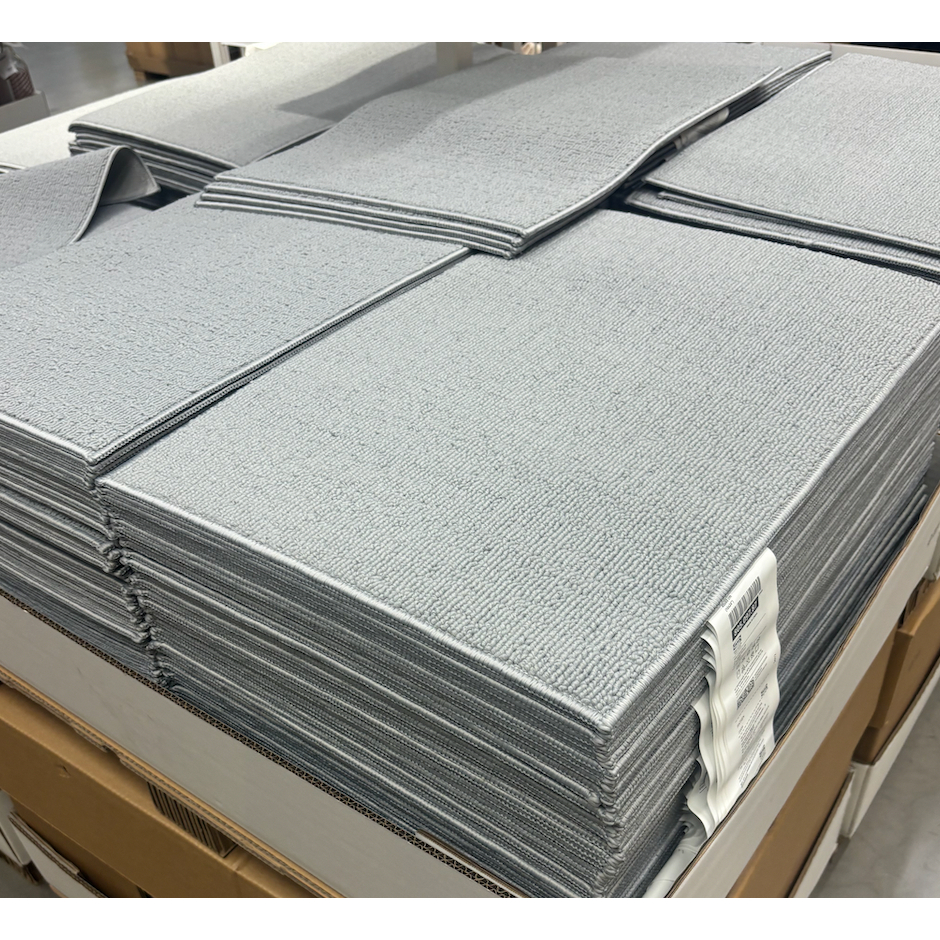 IKEA อิเกีย พรมเช็ดเท้า FINTSEN ฟีนท์เซน เทา 40 x 60 cm. พรม ราคา ถูกที่สุด ดีลบีเคเค แกลเลอรีภาพที่ 4