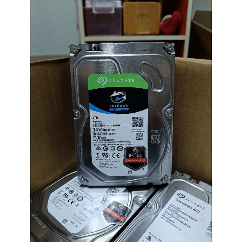 HDD Brand SEAGATE ใช้กับกล้องวงจรปิดและ CCTV
2 TB / 4 TB / 6TB