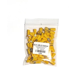 หางปลาแฉก หุ้ม SV1.25-3, SV1.25-4, SV2-4 SV lnsulated Terminals