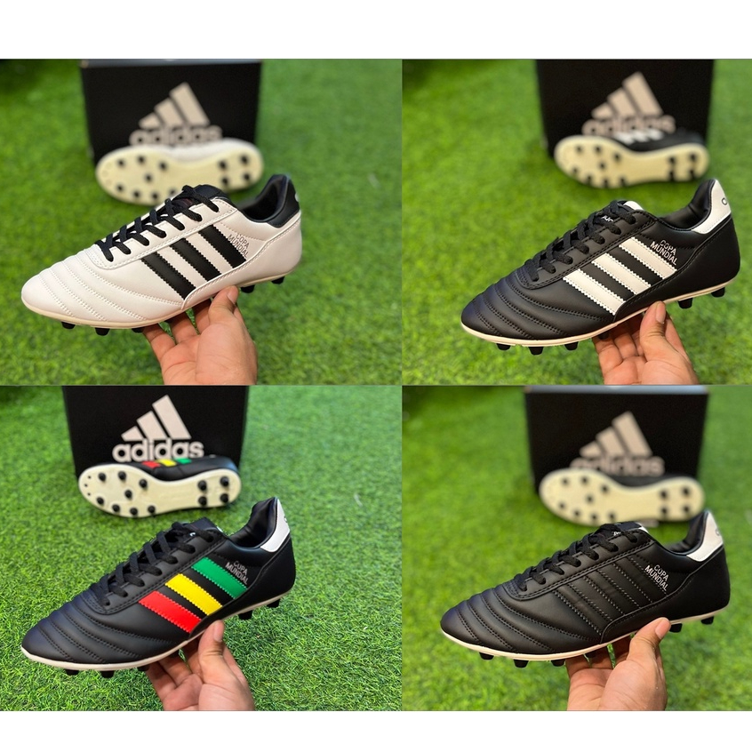 รองเท้า ฟุตบอล สตั๊ด ราคาถูก Adidas Copa Mundial (Made in Germany) หนังแท้ 100% ถ่ายจากสินค้าจริง