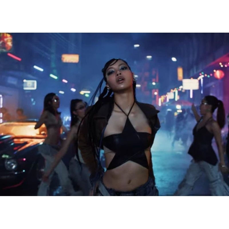 เสื้อ​ดาว "ROCKSTAR LISA" ผ้าหนัง งานเป๊ะ!! กดเลย